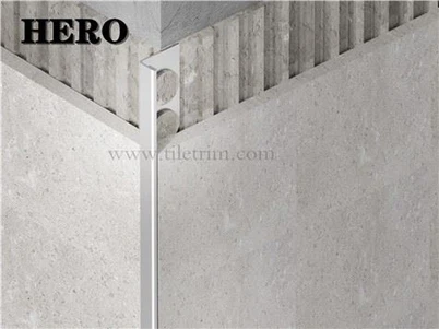 Trim Tile Aluminium Tepi Lurus