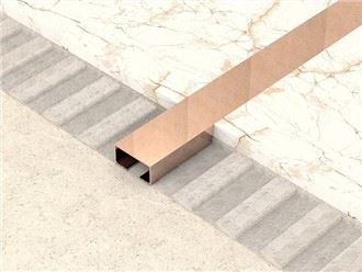 Garis Pinggang Aloi Aluminium Rose Gold