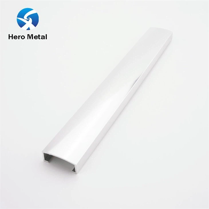 Listello silver color tile trim