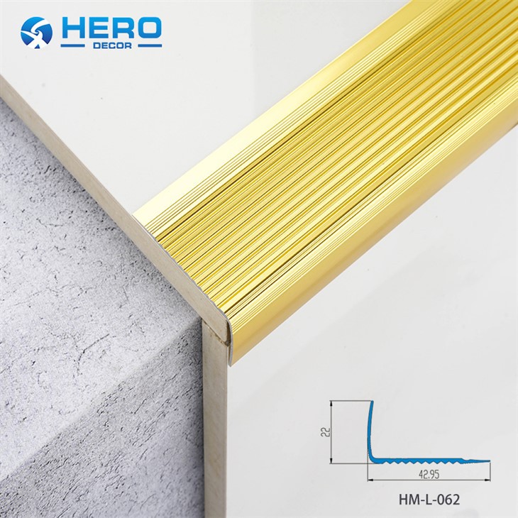 Aluminium Anti-slip Stair Nosing high quality