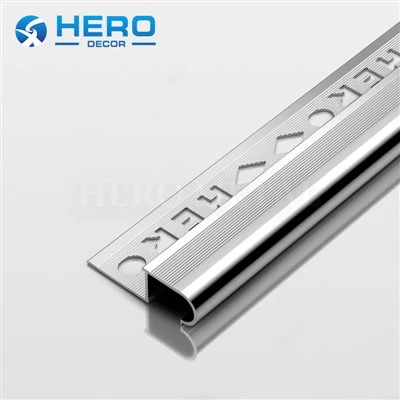 Hidung tangga kelebihan bulat aluminium